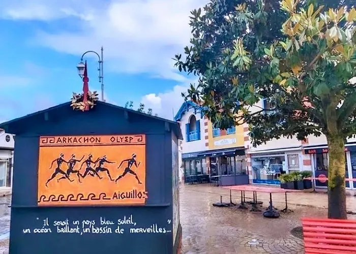 Duplex 55m2, à 2min à Pied De La Plage, Avec Deux Vélos Apartamento Arcachón